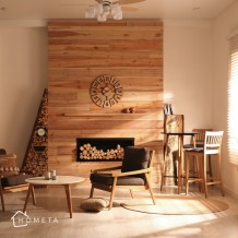 Ściana jak z drewna - szybki patent na eleganckie i przytulne wnętrze
